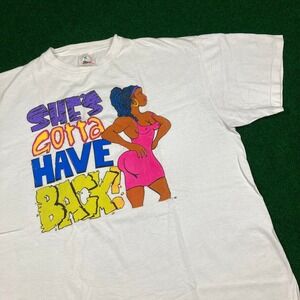 Vintage Shes Gotta Have Back Shirt Mens XXL White 1992 Sir Mix A Lot Music 90s